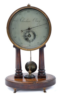 Lot 668 - Unusual 19th century timepiece by Abraham, Olney