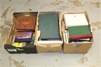 Lot 1365 - Bookss - three boxes - various