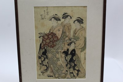 Lot 1317 - Suncho, Japanese woodblock print