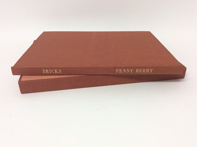 Lot 108 - Penny Berry Paterson  - Bricks, bullet press, numbered from and edition of 50, together with  A  Thorgill Year, signed Ann numbered from an edition of 100