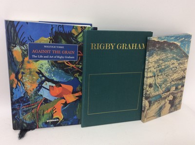 Lot 115 - Rigby Graham- Postcards for Murphy, signed and numbered 46 /50,: together with various Rigby Graham Publications