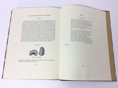 Lot 5 - The Natural History of Selborne, illustrated by John Nash
