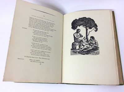 Lot 8 - Theocritos - with wood engravings by Lionel Ellis