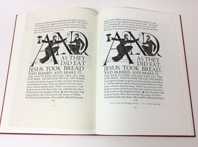 Lot 13 - John Dreyfus “A Typographical Masterpiece – An Account by John Dreyfus of Eric Gill’s Collaboration With Robert Gibbings, 1991