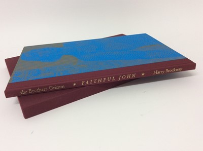 Lot 21 - "Faithful John”, 1998, woodcuts by Harry Brockway, transl. Lucy Crane, number 29 of 220 copies