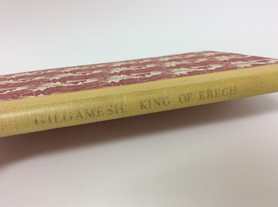 Lot 22 - F. L. Lucas: “Gilgamesh, King of Erech”, published Golden Cockerel Press 1948