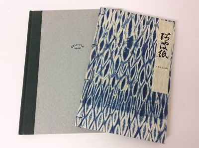 Lot 24 - Claire Bolton: Awa Gami: Japanese Handmade Papers, Alembic Press , also Delittle, Alembic Press
