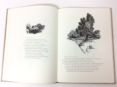 Lot 41 - The Locks of the Oxford Canal, with fifty wood engravings by John Craig