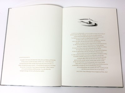 Lot 45 - John Craig - Britten’s Aldeburgh, Whittington Press, 1997, signed and numbered 135 of 440 copies, slip case