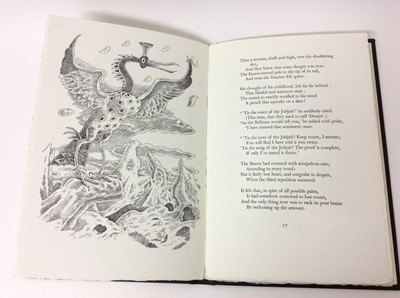 Lot 49 - Lewis Carroll - The Hunting of the Snark, Whittington Press 1975, 404/750