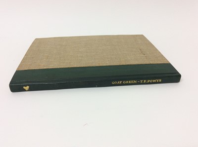 Lot 20 - Theodore Francis Powys, Goat Green, The Golden Cockerel Press 1937
