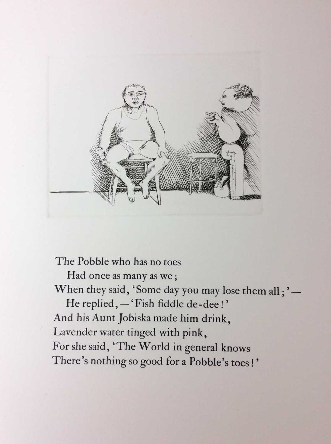 Lot 65 - Edward Lear ‘The Pobble who has no toes’
