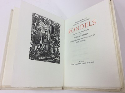 Lot 71 - Charles D’Orleans - Rondels, decorated by Guy Worsdell, The Caravel Press. London 1951