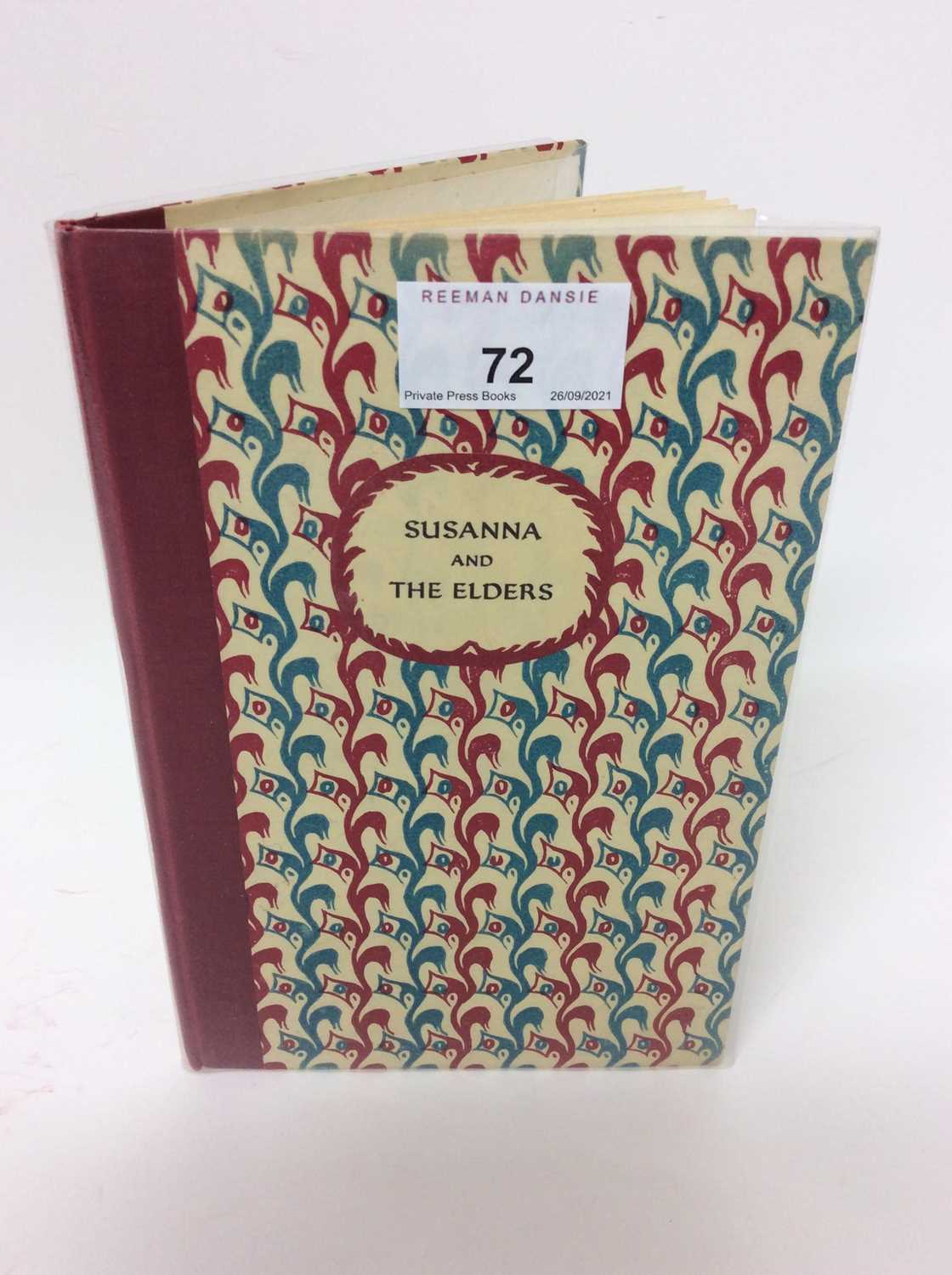 Lot 72 - John Petts and Johan Jones. Susanna and the Elders, numbered 23 of 400 copies