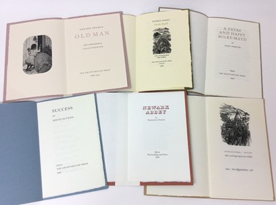 Lot 75 - Good collection of small edition Gruffyground Press publications (17)