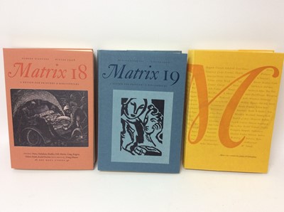 Lot 78 - The Whittington Press - Matrix, 24 volumes