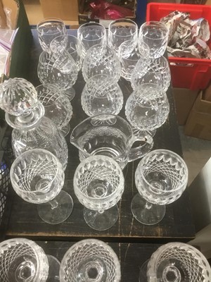 Lot 171 - Extensive collection of Waterford Colleen pattern glassware