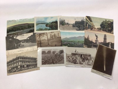 Lot 1415 - One box of assorted postcards to include cards of Australia and the Far East circa. 1900 - 1910