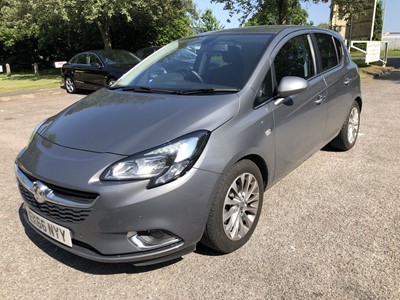 Lot 1 - 2016 Vauxhall Corsa 1.4 Elite Ecoflex, manual, 5 door, Reg. No. EK66 NYY, finished in grey, mileage circa 12,000, MOT until September 29th 2021,  
N.B. supplied with V5, two keys and hand book pack