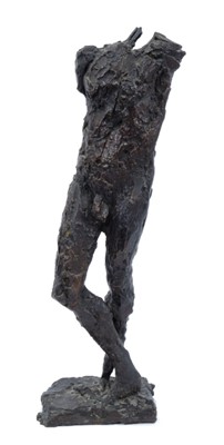 Lot 1050 - *Dame Elisabeth Frink (1930-1993) bronze sculpture of a headless male nude