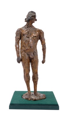 Lot 1051 - *Dame Elisabeth Frink (1930-1993) plaster maquette - Warrior, 1957