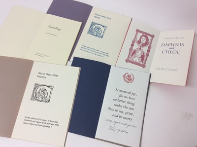 Lot 94 - A bundle of private press booklets