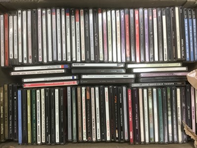 Lot 350 - Seven boxes of assorted CDs (7 boxes)