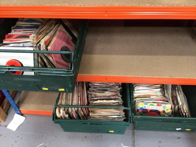 Lot 516 - Three boxes of 45rpm records and singles