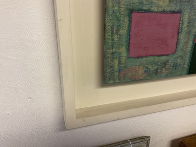 Lot 1297 - John Christopherson (1921-1994) oil on board - Abstract