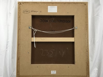 Lot 1297 - John Christopherson (1921-1994) oil on board - Abstract
