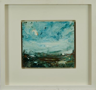 Lot 1298 - Judy Buxton (b. 1951) oil on panel, Little Cove