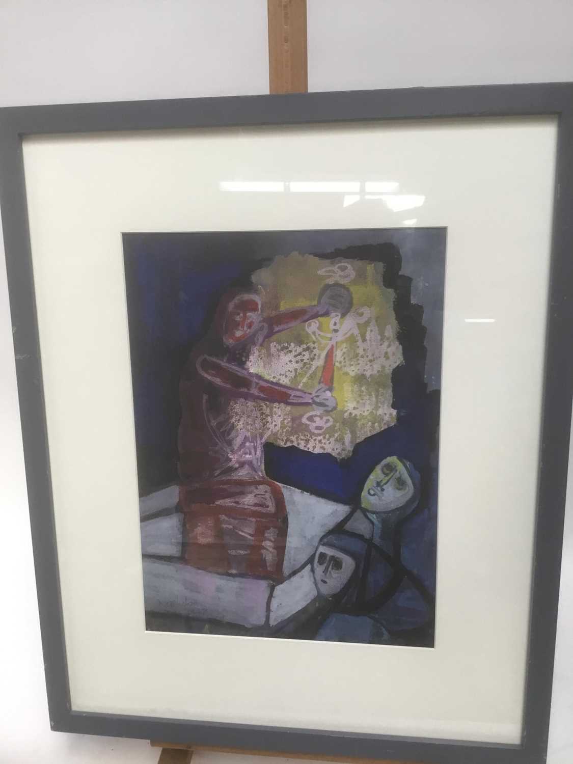 Lot 38 John Kashdan (19172001) gouache, The