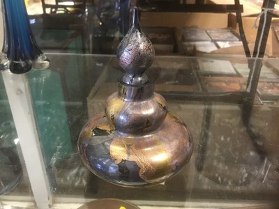Lot 332 - Isle of Wight vase and scent bottle, Caithness and other art glass