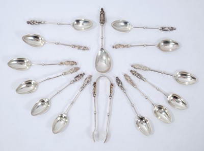 Lot 273 - Unusual Victorian silver set of Sir Walter Scott character spoons