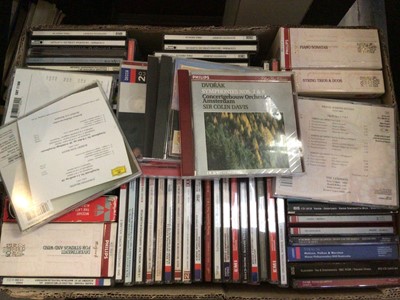 Lot 241 - Four boxes of assorted CDs (mainly classical music)