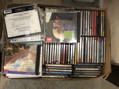 Lot 241 - Four boxes of assorted CDs (mainly classical music)