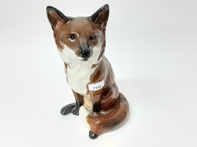 Lot 1116 - Beswick fireside fox