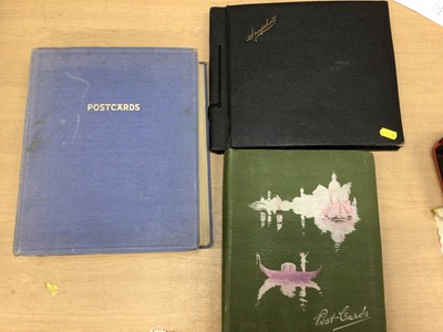 Lot 32 - Three albums of postcards and photographs, the subjects of the photographs including Yorkshire in 1936/7