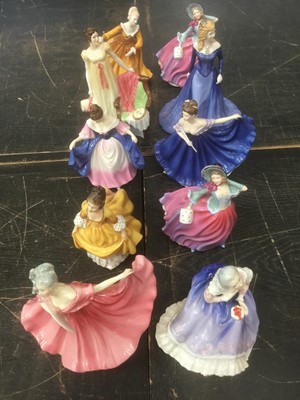 Lot 158 - Collection of ten Royal Doulton figurines