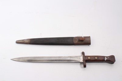 Lot 1014 - British Boer War Lee-Medford bayonet