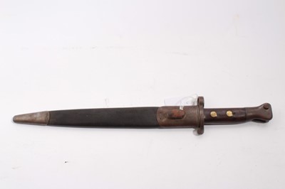 Lot 1014 - British Boer War Lee-Medford bayonet