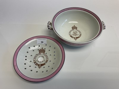 Lot 56 - H.M. King Edward VII Windsor castle soap dish