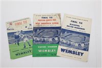 Lot 1421 - Football Programmes - F.A. Cup Final 1951...