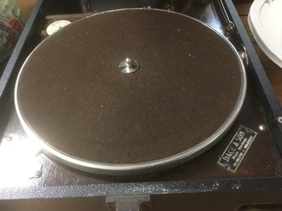 Lot 424 - HMV gramophone