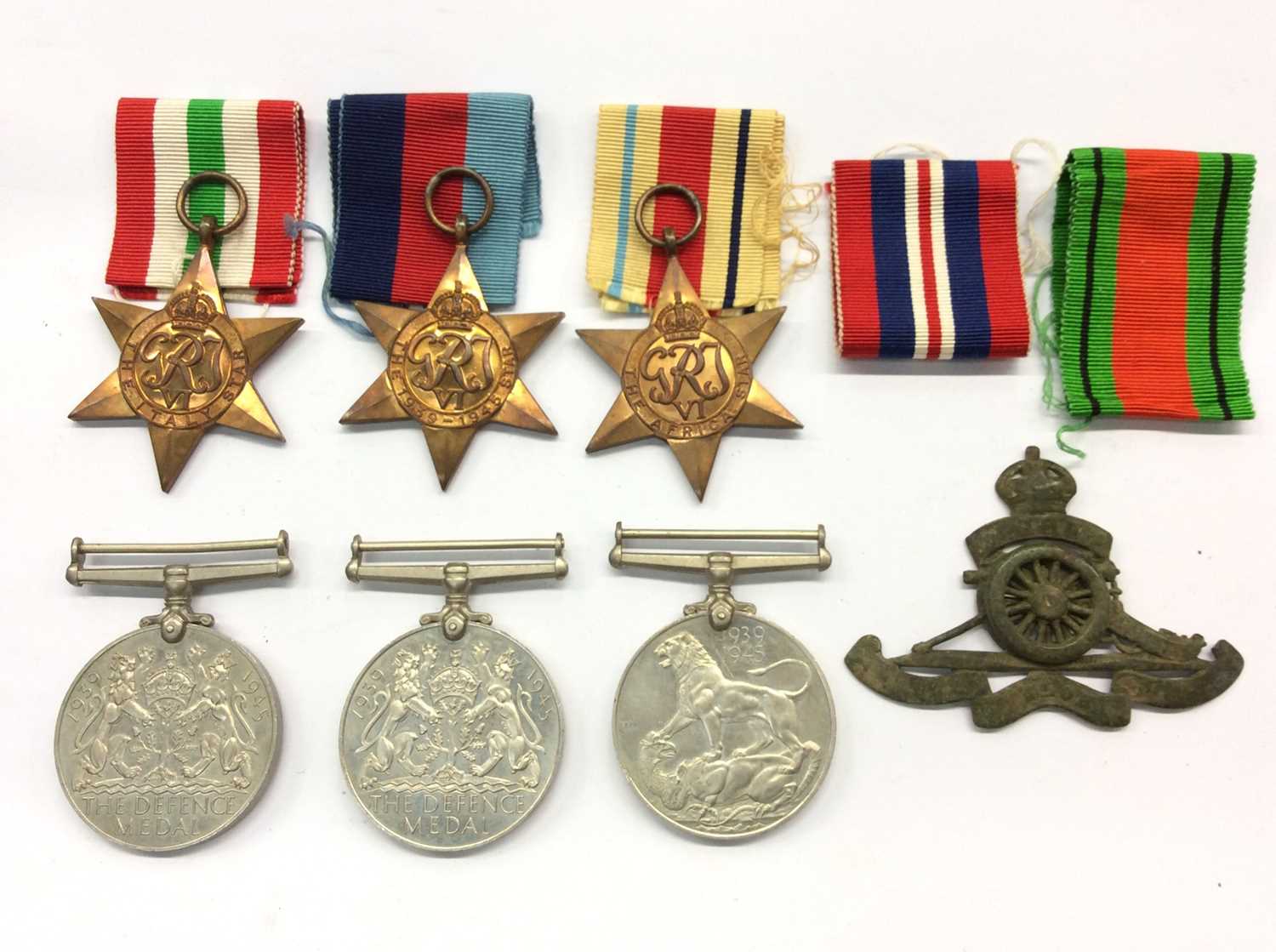 Lot 385 - Collection of Second World War campaign medals