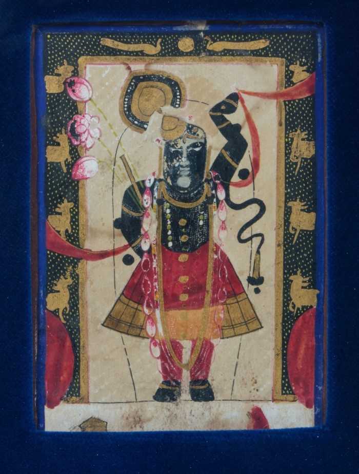 Lot 851 - Very early, possibly 16th century Indian gouache miniature