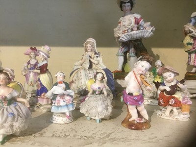 Lot 192 - Collection of Continental porcelain figures