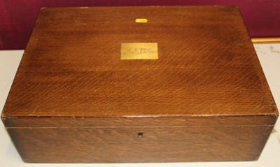 Lot 294 - Comprehensive cased set of Victorian Kings pattern with diamond heel flatware, London 1864