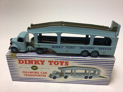 Lot 2010 - Dinky Pullmore car transporter No. 582 boxed