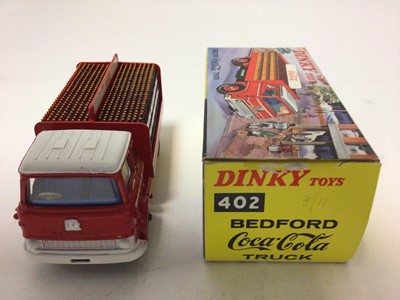 Lot 2023 - Dinky Bedford Coca-Cola truck No. 402 boxed